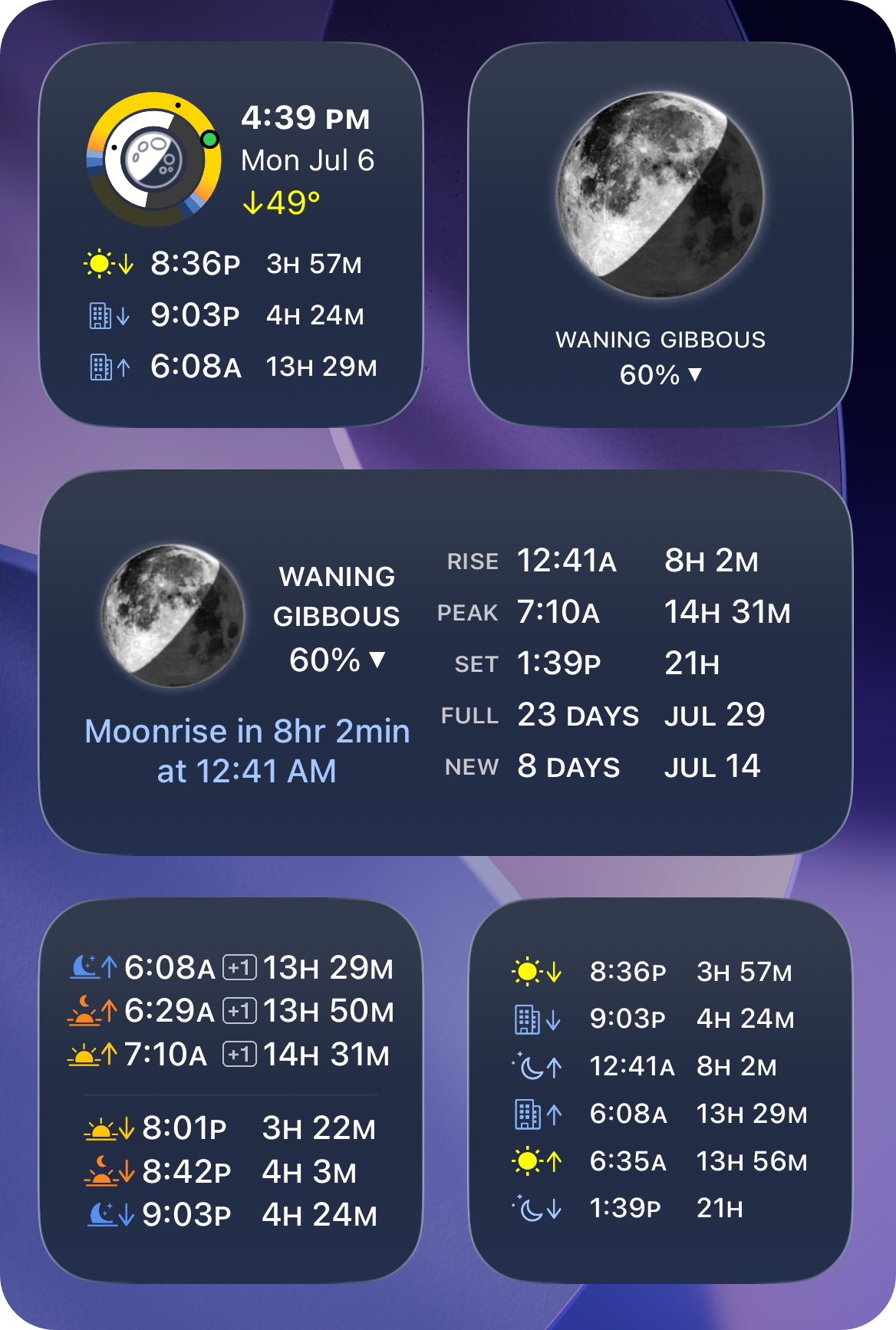 Home Screen Widget Screenshot