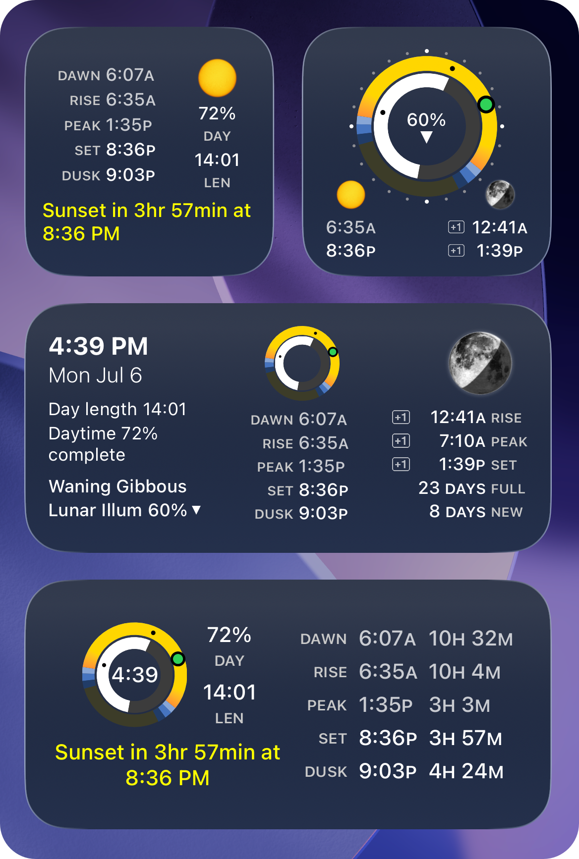 Home Screen Widget Screenshot
