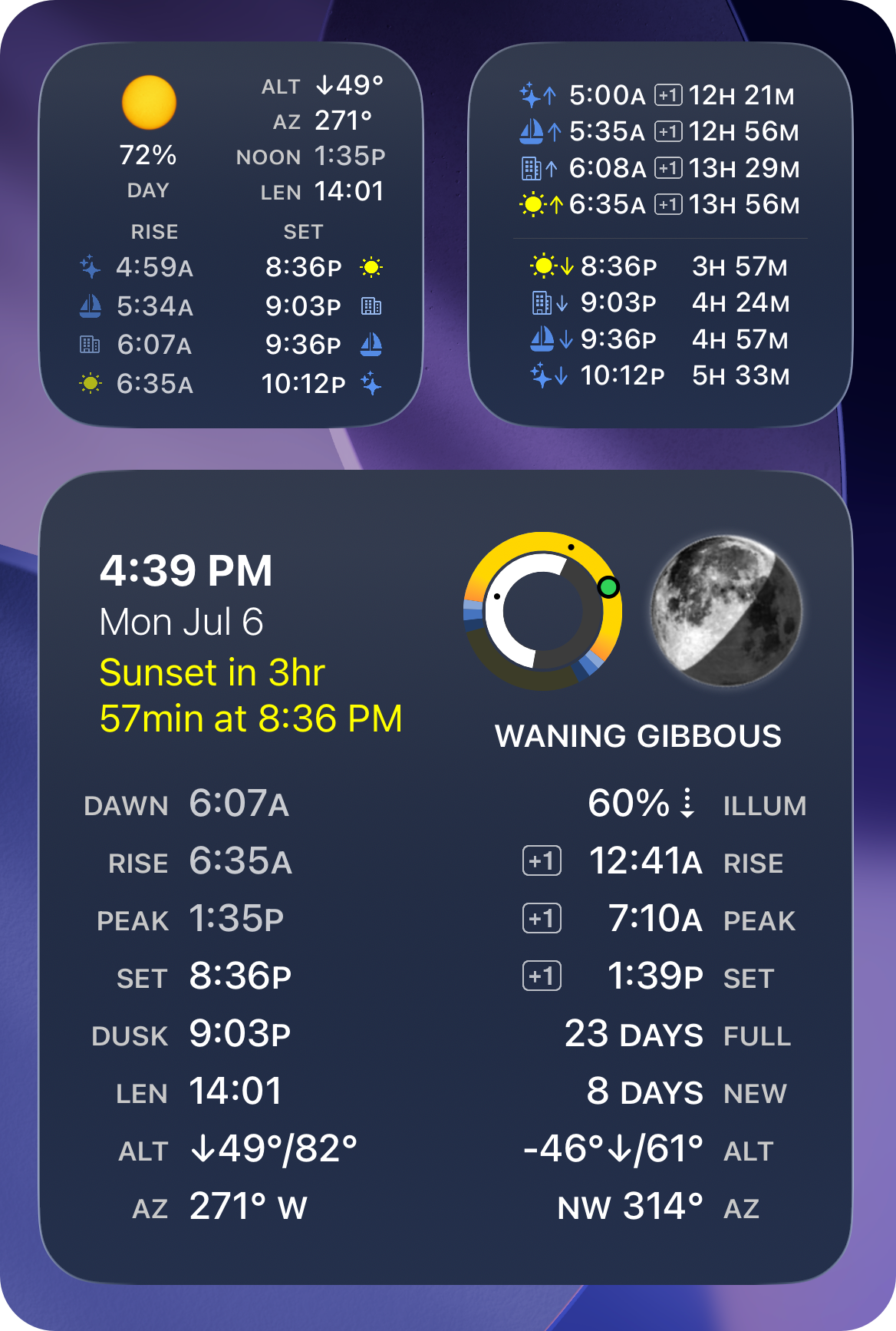 Home Screen Widget Screenshot